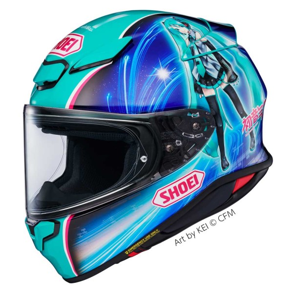 Shoei Shoei NXR2 Hatsune Miku TC-4 Helmet